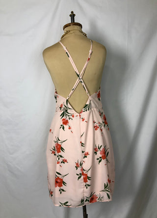 Halter Floral Dress