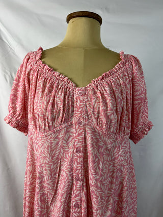 Mommy Floral Smocked Dress