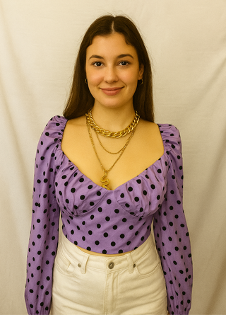 Polka dot Heart Top