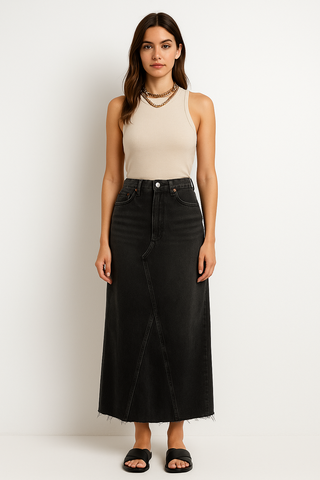 Sleek Maxi Skirt