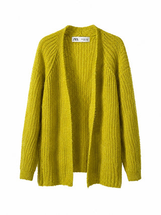 Mustardy Knit Cardigan