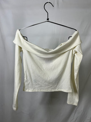 Boat Ribbed Croptop