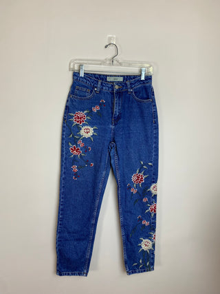 Floral Jeans