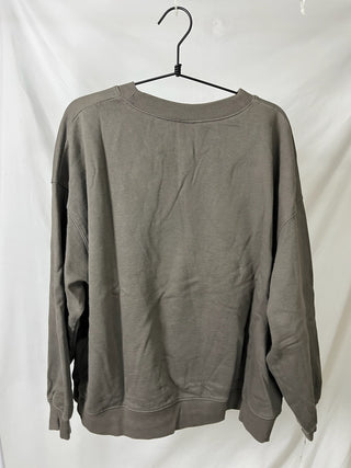 Greyish Oversized Crewneck