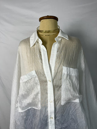 Sheer Button up