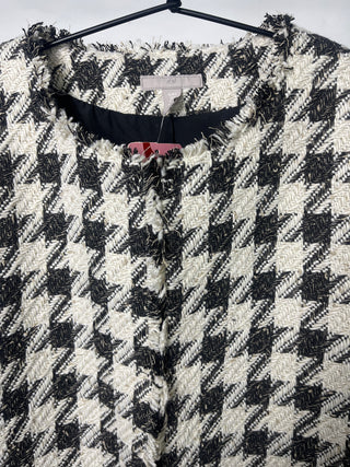 Monochrome Tweed Jacket