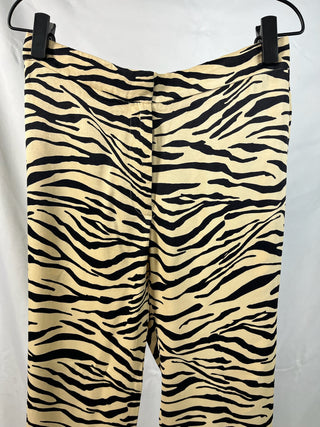 Wild Zebra Flare Trousers