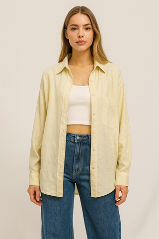 Linen Button-Up