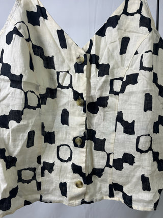 Abstract Print Cami Top