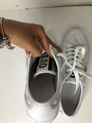GUESS Quilted Low-Top Sneakers