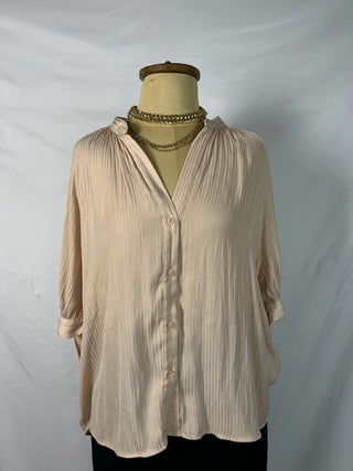 Sophisticated Pleated Blouse
