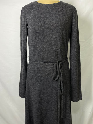 Tie-Waist Midi Dress