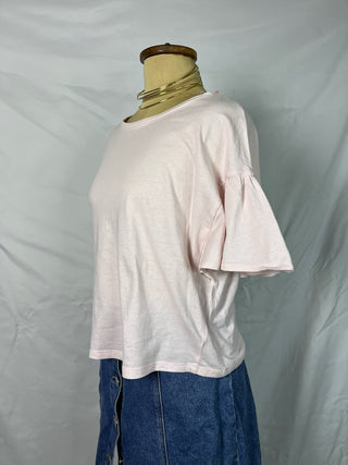 Ruffle Sleeve Tee