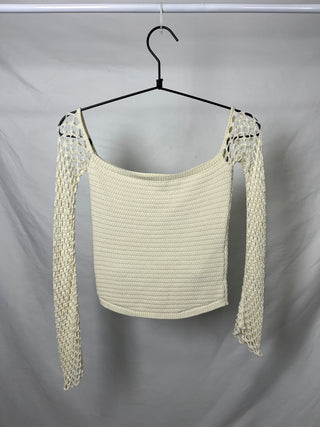 Crochet Off-Shoulder Top