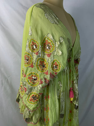 Embellished Bohemian Maxi Dress