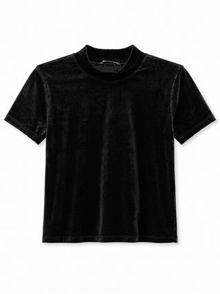 Sleek Velvet Top