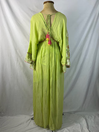 Embellished Bohemian Maxi Dress