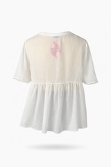 Sheer Panel Tee