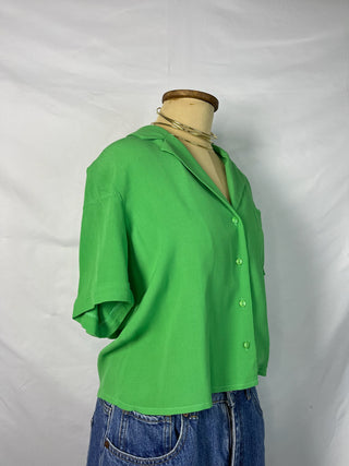 Cropped Buttoned Shirt