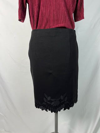 Leafy Cut-Out Skirt