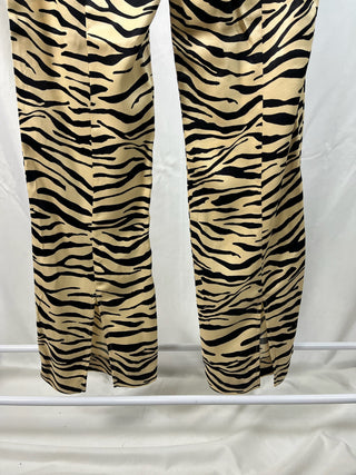 Wild Zebra Flare Trousers