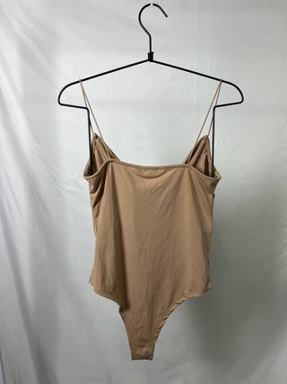 Draped Basic Cami Bodysuit