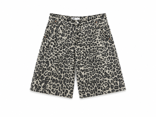 Leopard Bermuda Shorts
