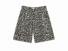 Leopard Bermuda Shorts