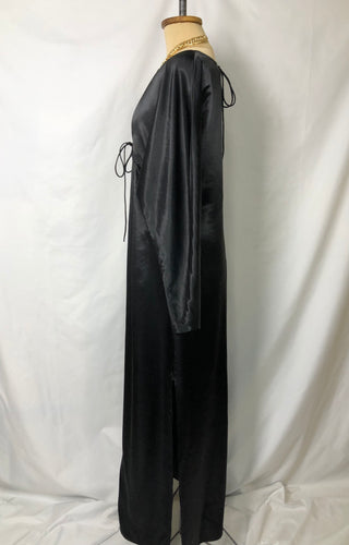 Side-cutout Satin Dress