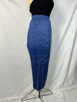 Midnight Ripple Crinkle Skirt