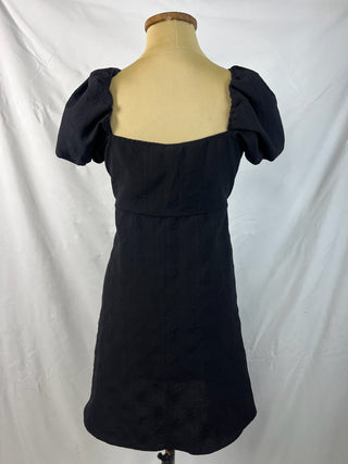 Puffy Shoulder Dress