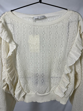 Ruffle Detailed Sweater