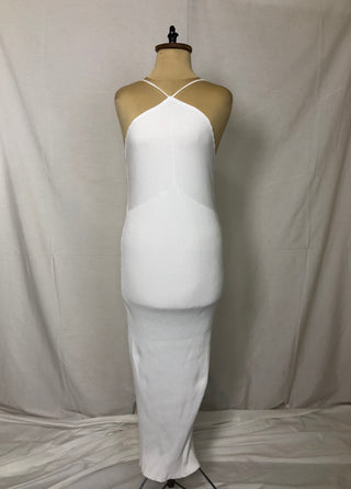 Front Cross Strapped Dress