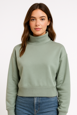Sage Turtle-Neck