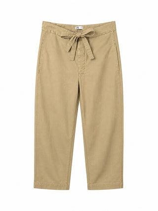 Tie-Waist Wide-Leg Pants