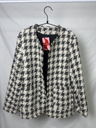 Monochrome Tweed Jacket