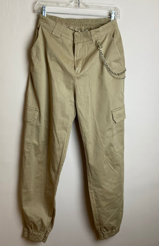 Beige Cargo Pants