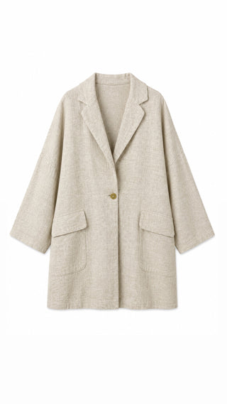 Textured Blazer Dress