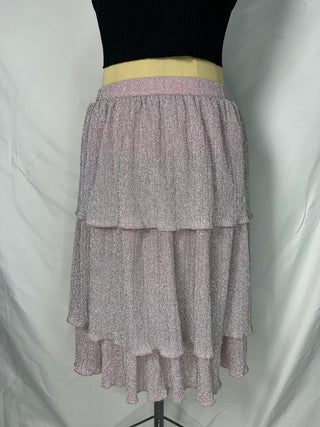 Shimmery Layered Skirt