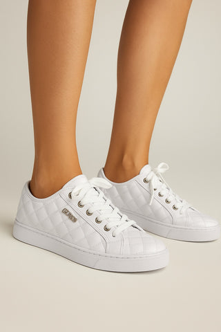 GUESS Quilted Low-Top Sneakers