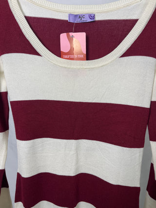 Vintage Striped Knit Sweater