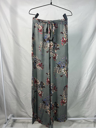 Floral Straight Pants