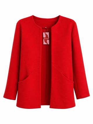 Cherry Textured Cardigan