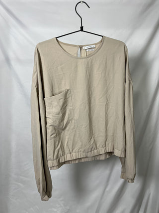 Relaxed Pocket Blouse
