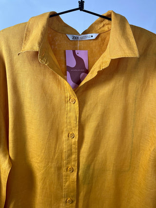 Sunshine Linen Button-up