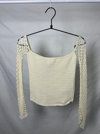 Crochet Off-Shoulder Top