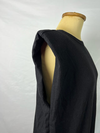 Minimal Mood Ribbed Dress