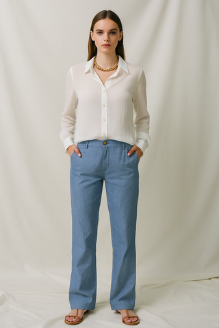 Girlfriend Chinos Pants