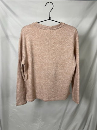 Mélange Knit Sweater