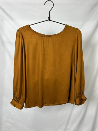 Satin-Cotton Blouse